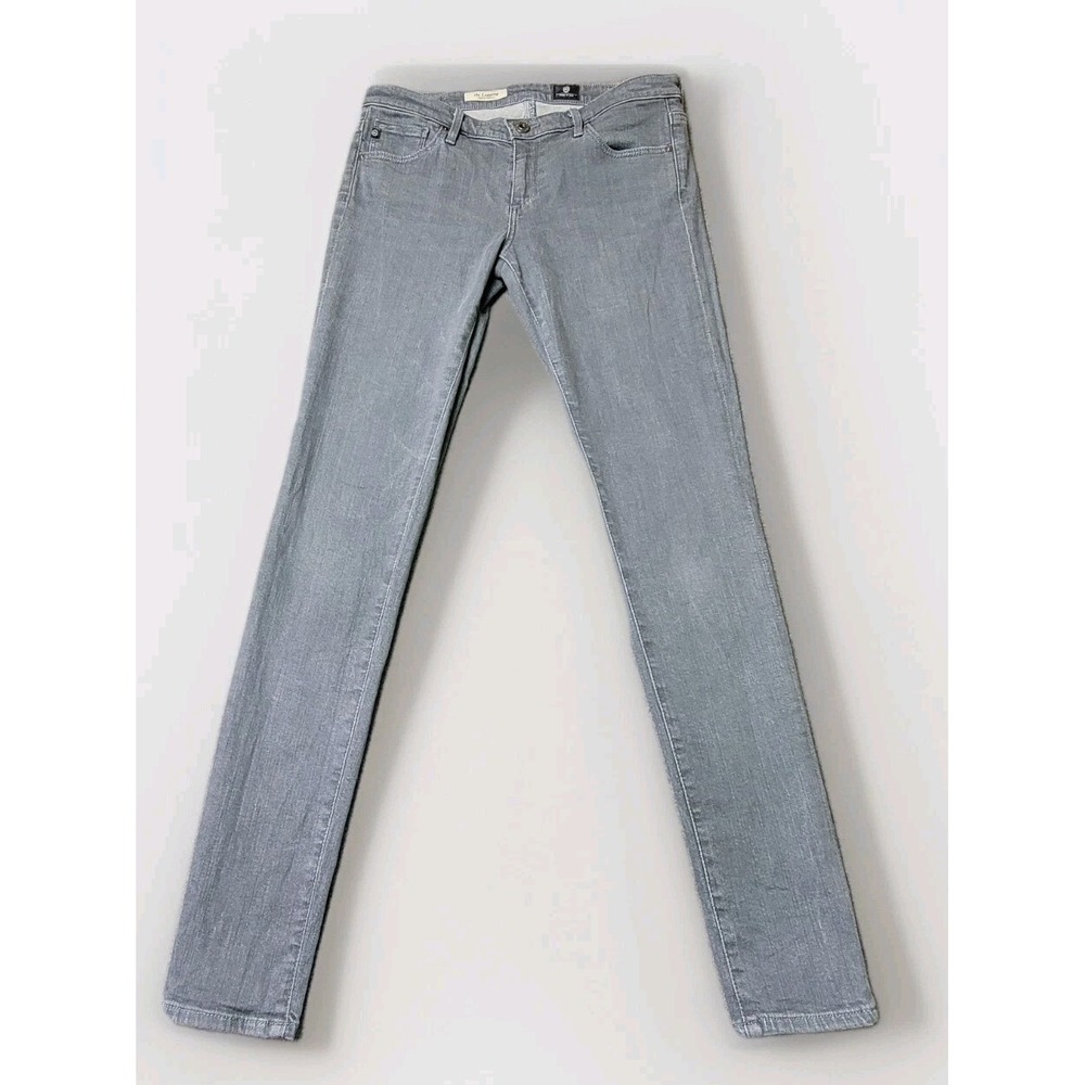 AG Women's Jeans 28R The‎ Legging Super Skinny Gray Stretch USA Made